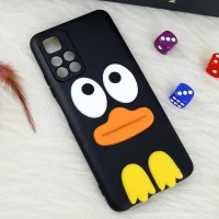 قاب سیلیکونی اردک مشکی Xiaomi Poco M4 Pro