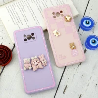 قاب سیلیکونی عروسکی محافظ لنزدار Xiaomi Poco X3