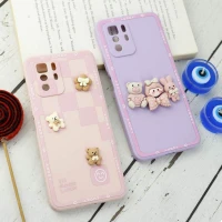 قاب سیلیکونی عروسکی محافظ لنزدار Xiaomi Poco X3 GT