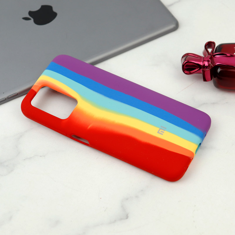 قاب سیلیکونی اورجینال رنگین کمانی Xiaomi Redmi 10