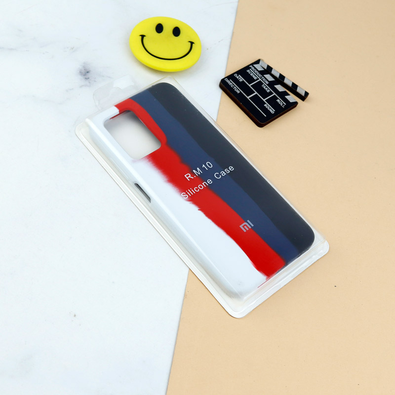 قاب سیلیکونی اورجینال رنگین کمانی Xiaomi Redmi 10