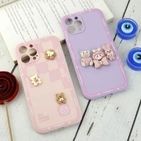 قاب سیلیکونی عروسکی محافظ لنزدار iPhone 12 Pro Max
