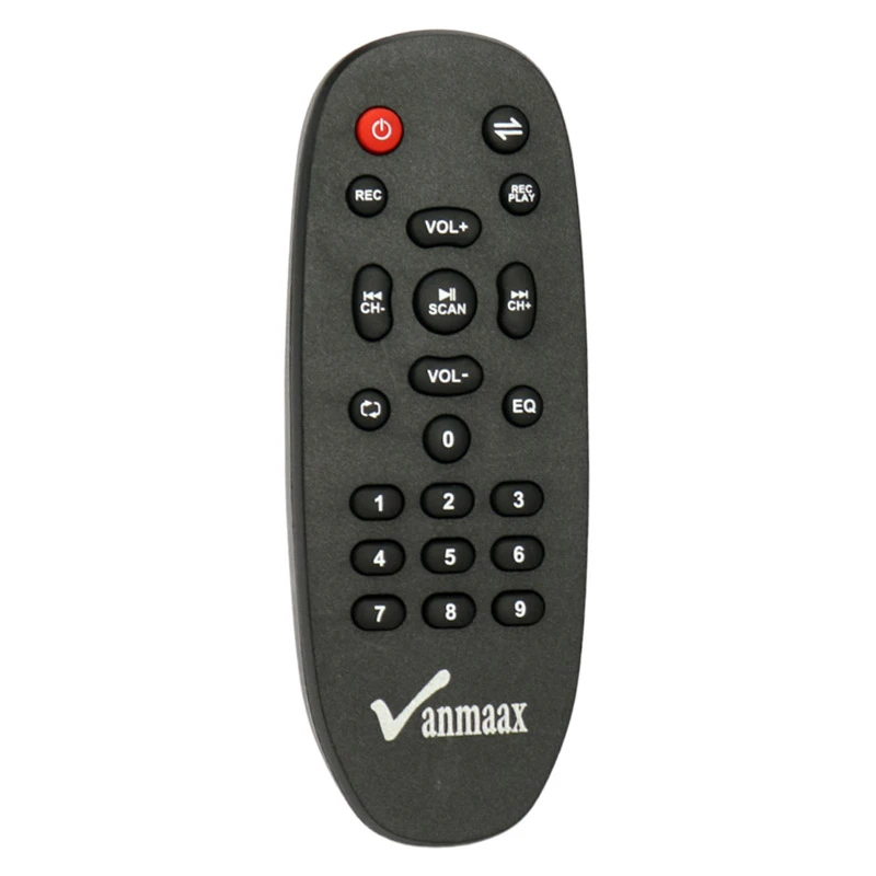 اسپیکر چمدانی بلوتوثی رم و فلش خور Vanmaax MAX-250 + میکروفون و ریموت کنترل