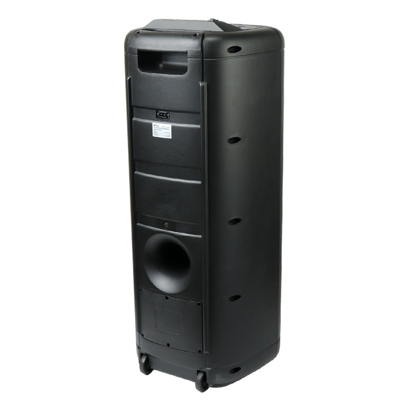 اسپیکر چمدانی بلوتوثی رم و فلش خور Vanmaax MAX-850 + میکروفون و ریموت کنترل