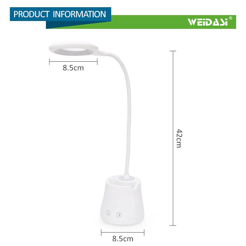 چراغ مطالعه شارژی ویداسی Weidasi WD-6041