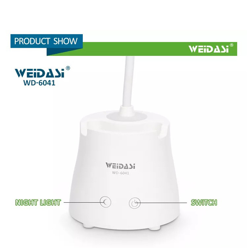 چراغ مطالعه شارژی ویداسی Weidasi WD-6041