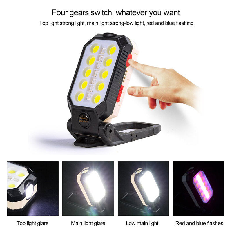 چراغ کمپینگ شارژی Working Lamp W598A