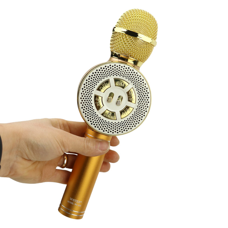میکروفون و اسپیکر بلوتوثی رم و فلش خور Wster WS-669 Original