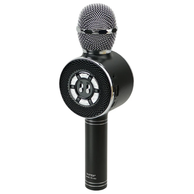 میکروفون و اسپیکر بلوتوثی رم و فلش خور Wster WS-669 Original