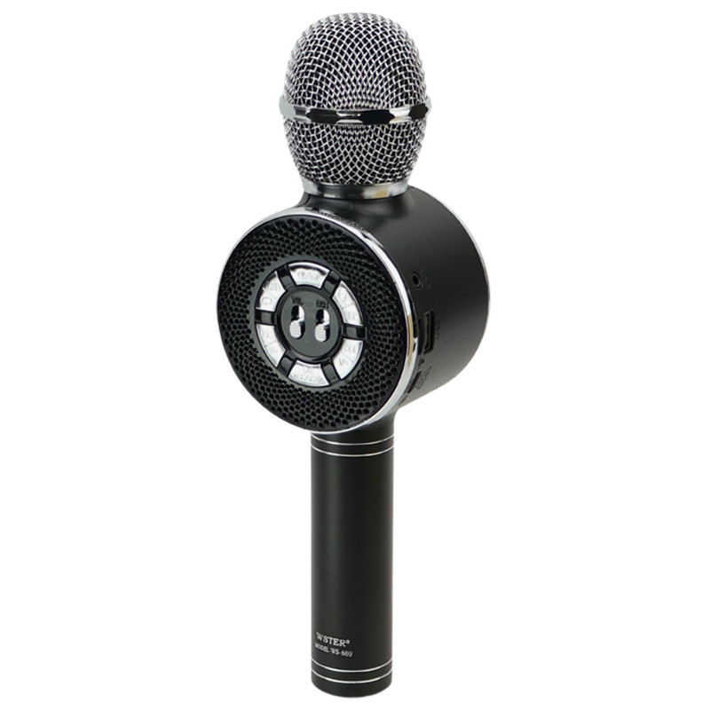 میکروفون و اسپیکر بلوتوثی رم و فلش خور Wster WS-669 Original