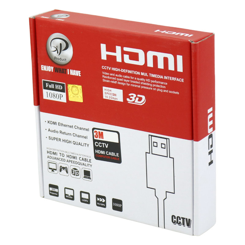 کابل XP-Product HDMI 3m پوست ماری