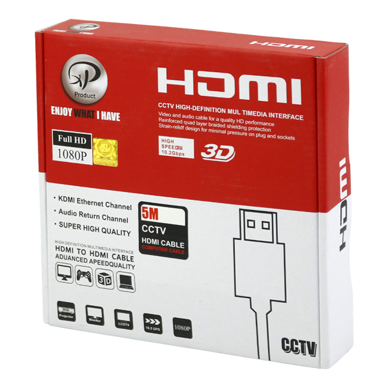 کابل XP-Product HDMI 5m پوست ماری