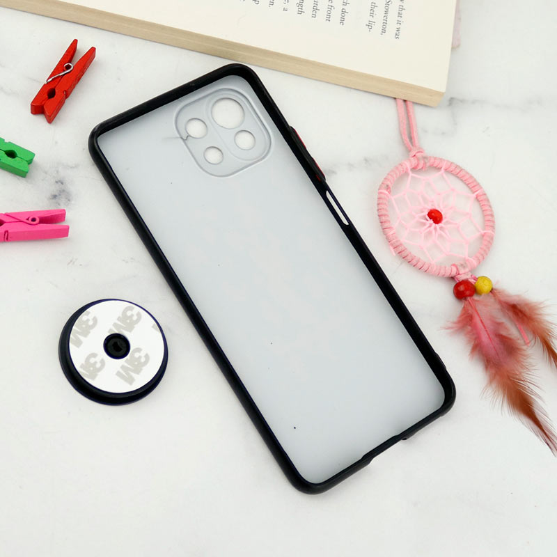 قاب فانتزی طرحدار محافظ لنزدار + پاپ سوکت Xiaomi Mi 11 Lite سری T