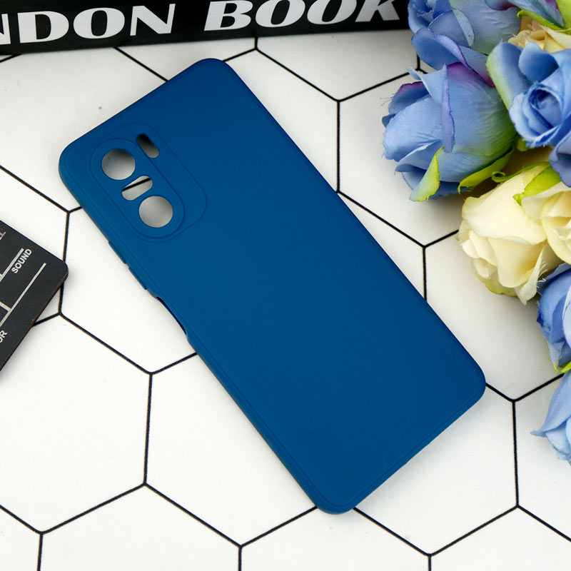 قاب طرح سیلیکونی داخل موکت محافظ لنزدار Xiaomi Poco F3