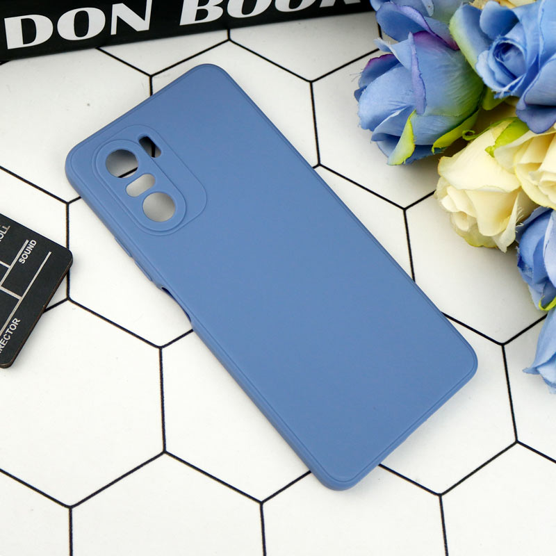 قاب طرح سیلیکونی داخل موکت محافظ لنزدار Xiaomi Poco F3