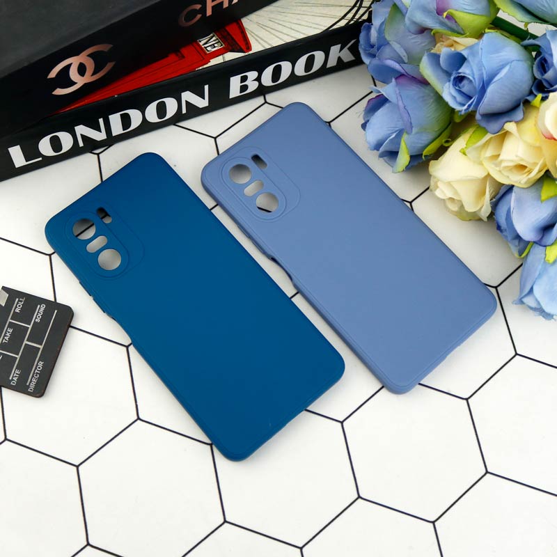 قاب طرح سیلیکونی داخل موکت محافظ لنزدار Xiaomi Poco F3