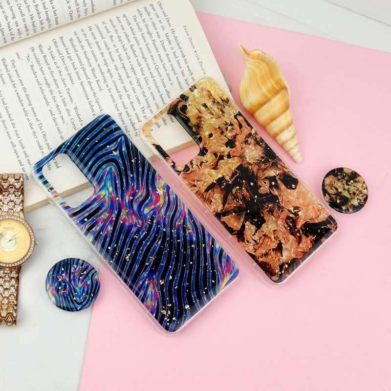 قاب طرحدار رزینی پاپ سوکت دار Xiaomi Poco M3