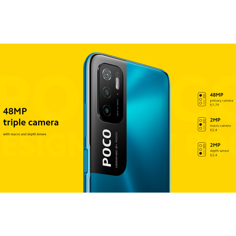 گوشی موبایل شیائومی Xiaomi Poco M3 Pro 5G Dual Sim ظرفیت 128 گیگابایت و رم 6 گیگابایت