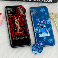 قاب فانتزی طرحدار محافظ لنزدار + پاپ سوکت Xiaomi Poco M3 Pro سری T