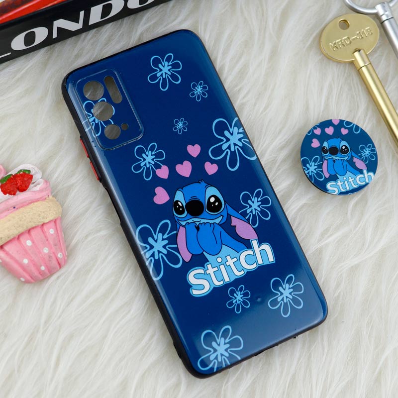قاب فانتزی طرحدار محافظ لنزدار + پاپ سوکت Xiaomi Poco M3 Pro سری T