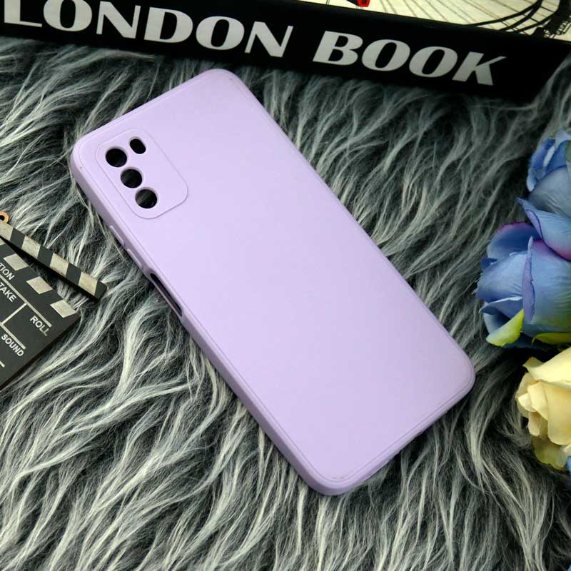 قاب طرح سیلیکونی داخل موکت محافظ لنزدار Xiaomi Poco M3