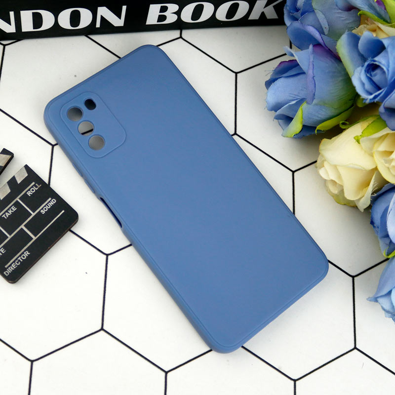 قاب طرح سیلیکونی داخل موکت محافظ لنزدار Xiaomi Poco M3