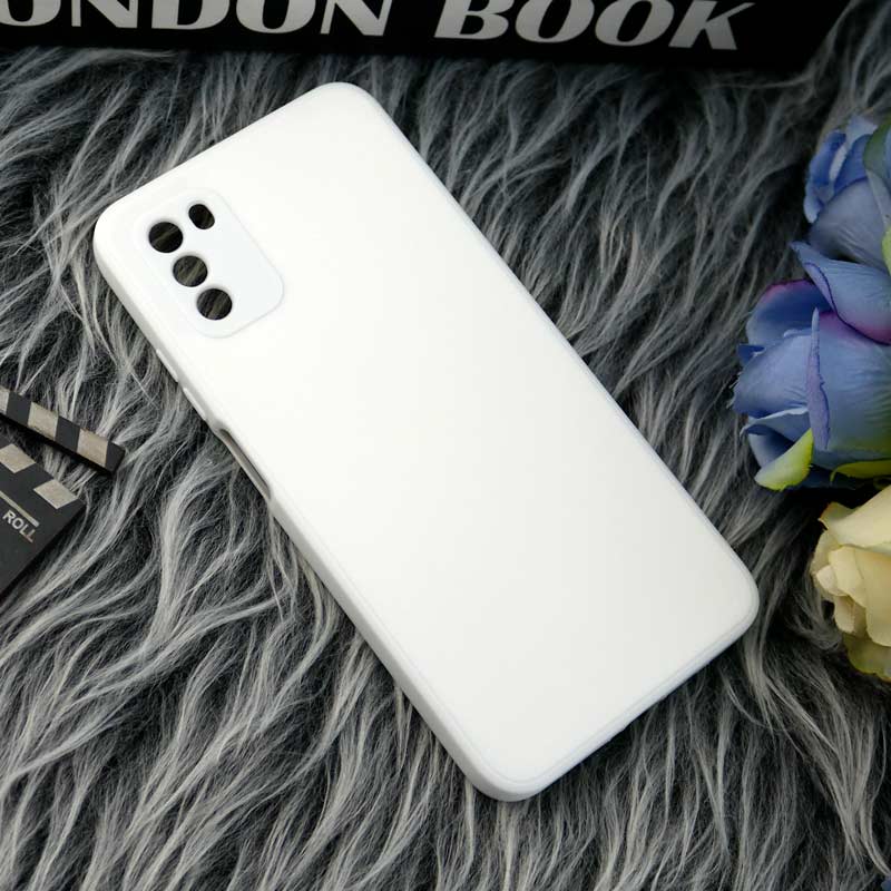 قاب طرح سیلیکونی داخل موکت محافظ لنزدار Xiaomi Poco M3