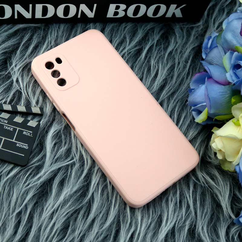قاب طرح سیلیکونی داخل موکت محافظ لنزدار Xiaomi Poco M3