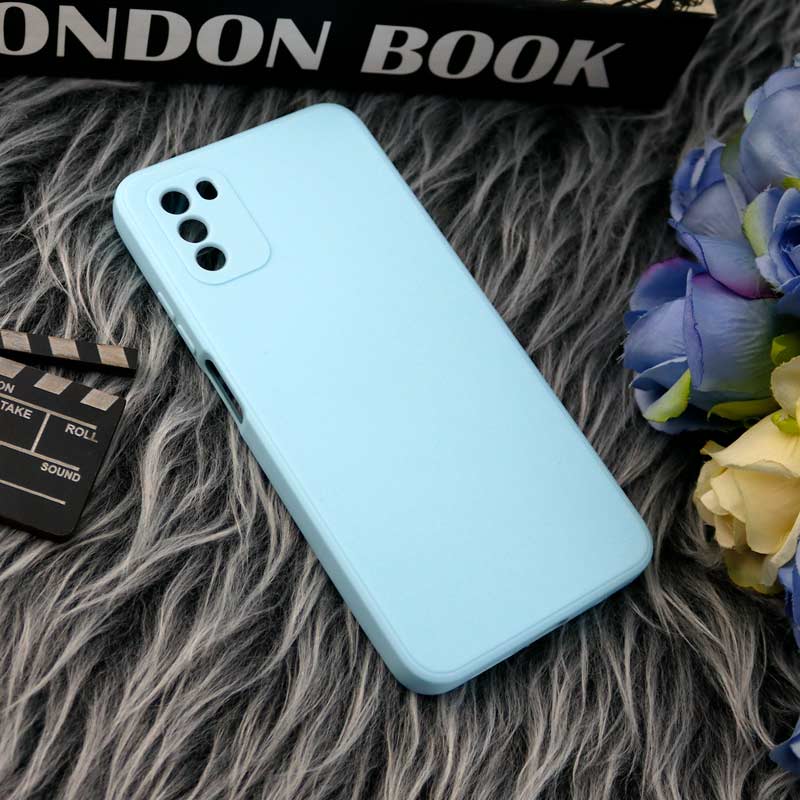 قاب طرح سیلیکونی داخل موکت محافظ لنزدار Xiaomi Poco M3