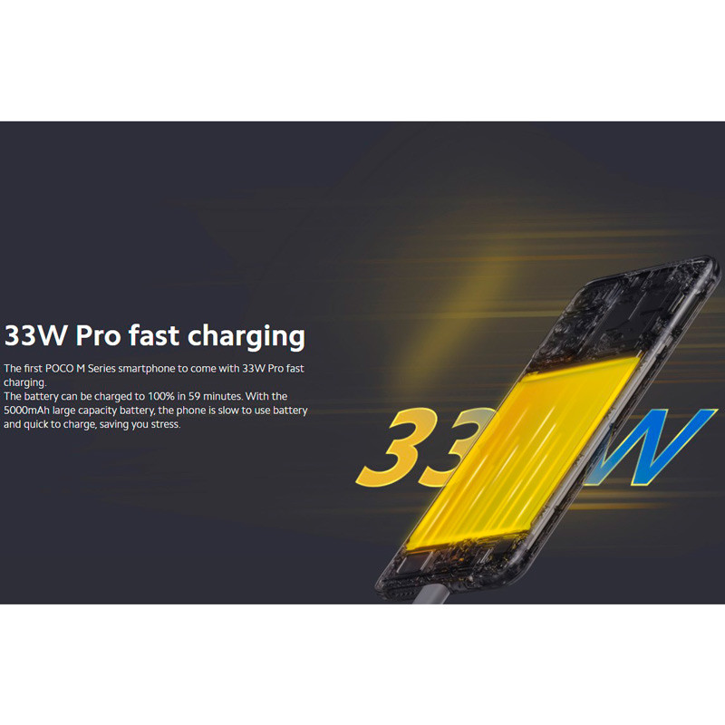 گوشی موبایل شیائومی Xiaomi Poco M4 Pro 5G Dual Sim ظرفیت 128 گیگابایت و رم 6 گیگابایت