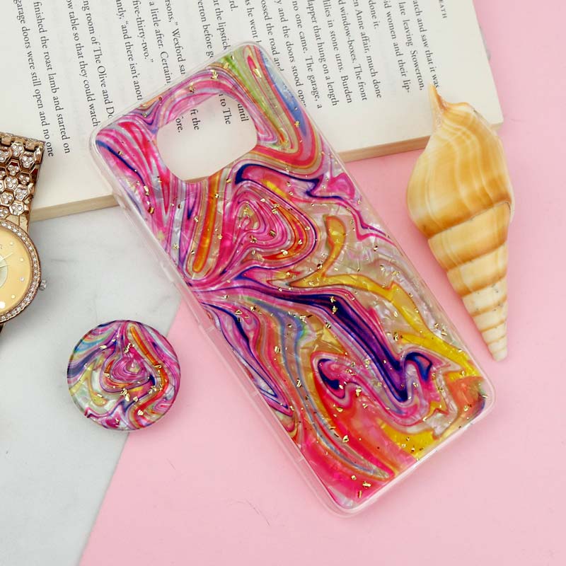 قاب طرحدار رزینی پاپ سوکت دار Xiaomi Poco X3