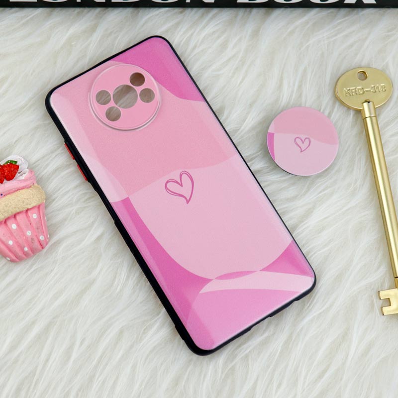 قاب فانتزی طرحدار محافظ لنزدار + پاپ سوکت Xiaomi Poco X3 سری T