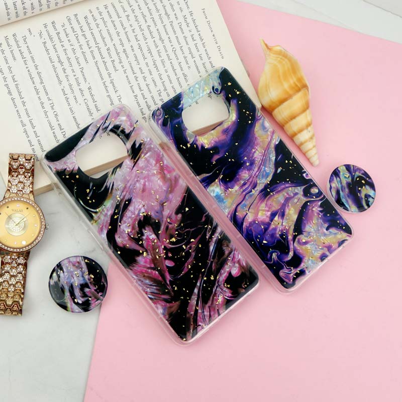 قاب طرحدار رزینی پاپ سوکت دار Xiaomi Poco X3