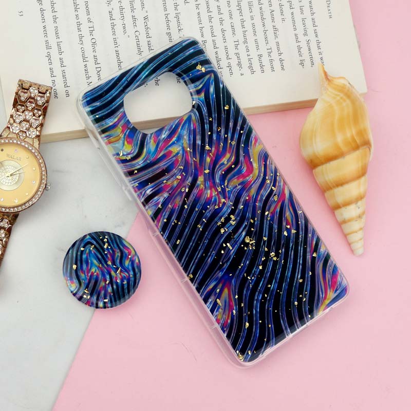 قاب طرحدار رزینی پاپ سوکت دار Xiaomi Poco X3