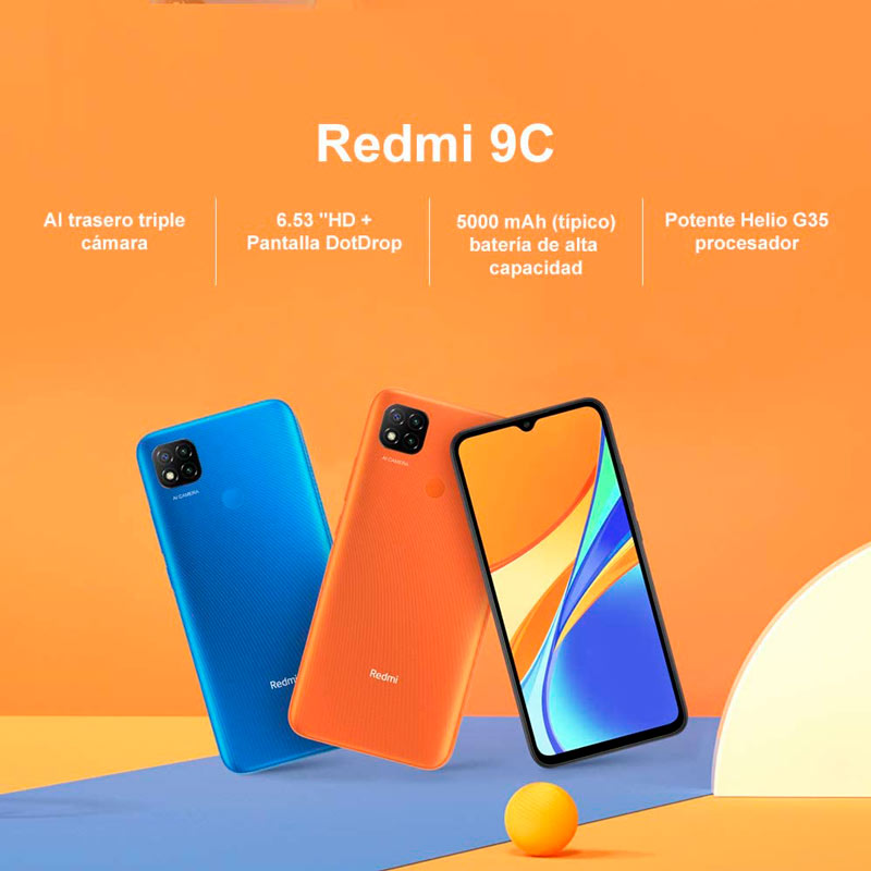 گوشی موبایل شیائومی Xiaomi Redmi 9C Dual Sim ظرفیت 128 گیگابایت و رم 4 گیگابایت