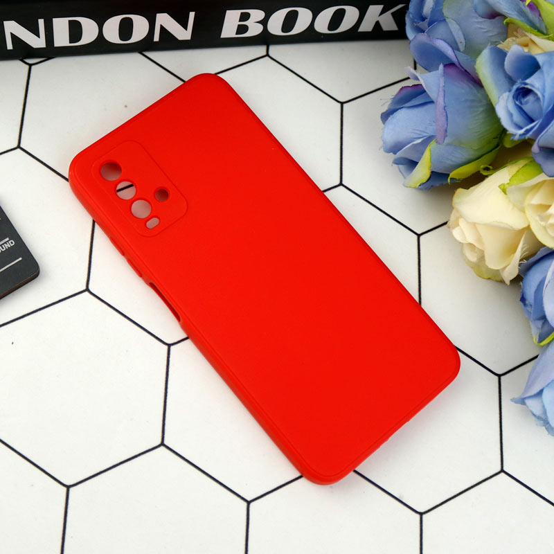 قاب طرح سیلیکونی داخل موکت محافظ لنزدار Xiaomi Redmi 9T