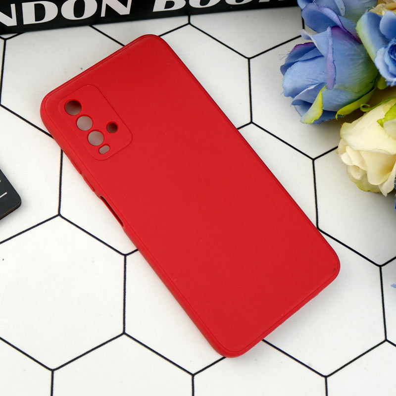 قاب طرح سیلیکونی داخل موکت محافظ لنزدار Xiaomi Redmi 9T