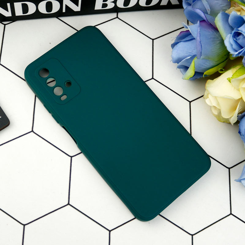 قاب طرح سیلیکونی داخل موکت محافظ لنزدار Xiaomi Redmi 9T