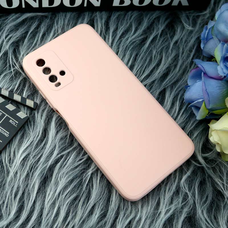 قاب طرح سیلیکونی داخل موکت محافظ لنزدار Xiaomi Redmi 9T