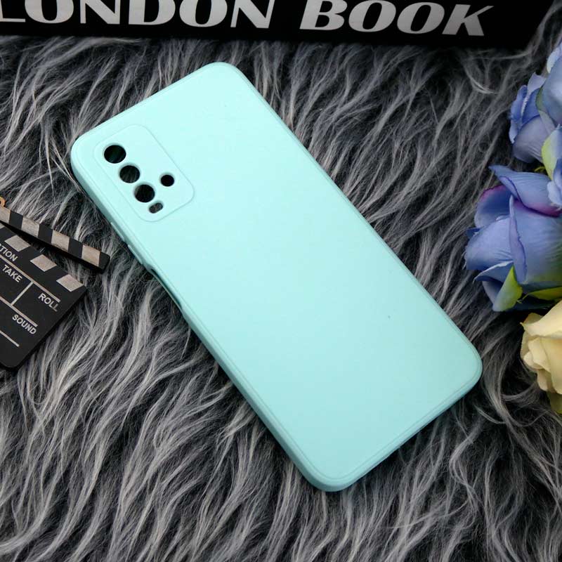 قاب طرح سیلیکونی داخل موکت محافظ لنزدار Xiaomi Redmi 9T