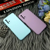 قاب طرح سیلیکونی داخل موکت محافظ لنزدار Xiaomi Redmi 9T