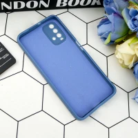 قاب طرح سیلیکونی داخل موکت محافظ لنزدار Xiaomi Redmi 9T