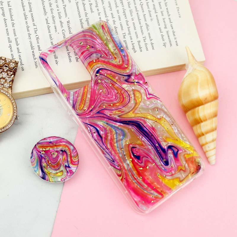 قاب طرحدار رزینی پاپ سوکت دار Xiaomi Redmi Note 10 4G
