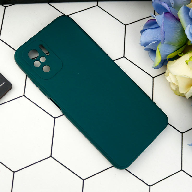 قاب طرح سیلیکونی داخل موکت محافظ لنزدار Xiaomi Redmi Note 10 4G / Redmi Note 10s
