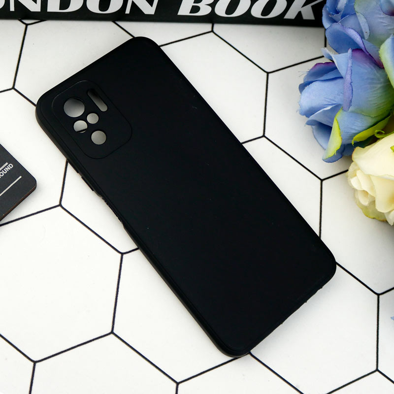 قاب طرح سیلیکونی داخل موکت محافظ لنزدار Xiaomi Redmi Note 10 4G / Redmi Note 10s