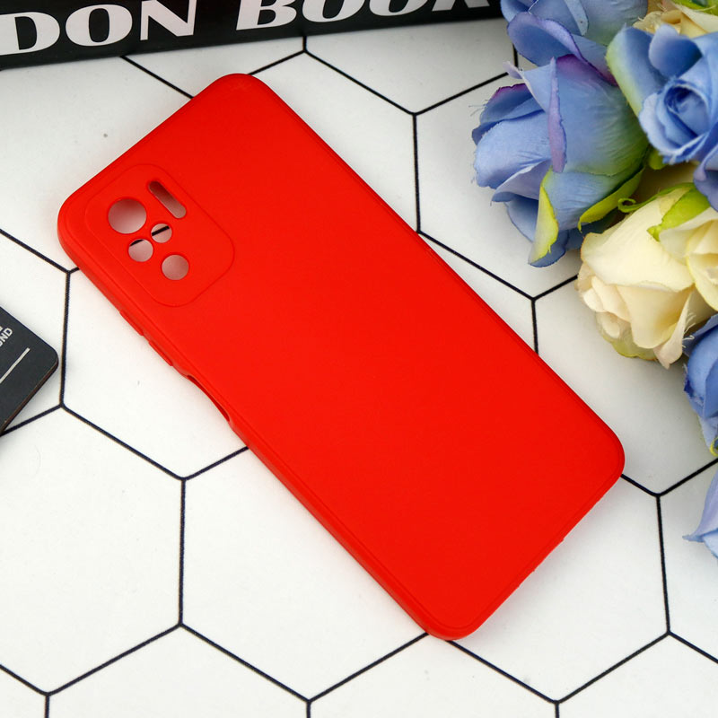 قاب طرح سیلیکونی داخل موکت محافظ لنزدار Xiaomi Redmi Note 10 4G / Redmi Note 10s
