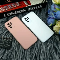 قاب طرح سیلیکونی داخل موکت محافظ لنزدار Xiaomi Redmi Note 10 4G / Redmi Note 10s