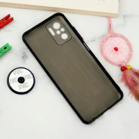 قاب فانتزی طرحدار محافظ لنزدار + پاپ سوکت Xiaomi Redmi Note 10 / Note 10s سری T