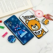 قاب فانتزی طرحدار محافظ لنزدار + پاپ سوکت Xiaomi Redmi Note 10 Pro سری T