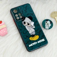 قاب فانتزی طرحدار محافظ لنزدار + پاپ سوکت Xiaomi Redmi Note 11 Pro Plus سری T